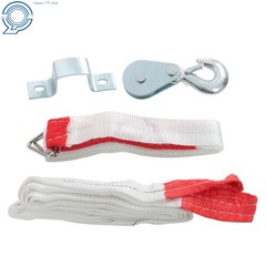 440 lbs Lift Electric Hoist 110V Electric Winch 40ft Lifting Garage Lift Hoist