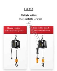Home Small Crane Portable Electric Hoist Small Lift Hoist Air Conditioning Crane