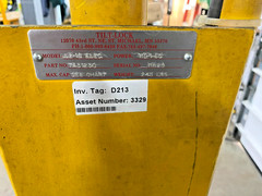 TILT-LOCK L2-16 Reel Roll Coil Hoist Lift Manipulator Air/120 vac Single Phase