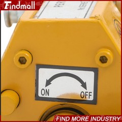 Findmall 440lb/200kg Capacity Permanent Magnetic Lifter 2.5 Safety Factor Yellow