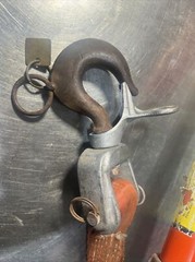 Chance Hoist 1 Ton Hot Stick Ratcheting Strap Hoist. Our #13