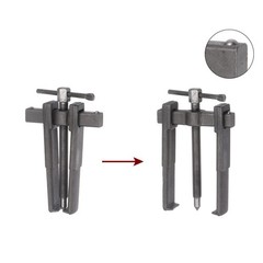 2-Jaw Gear Puller 4″ Carbon Steel Separate Lifting Device for Bearings
