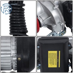 880lbs Electric Hoist with 14FT Wired Remote Control,20-40FT Lifting Height 110V