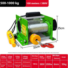 German Winch Heavy Duty Electric Hoist Wireless Remote Control Crane Crane 220V