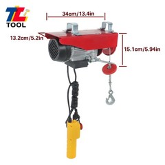 440lbs/200kg Electric Hoist 110V 510W Electric Winch 20-40ft Lifting Height