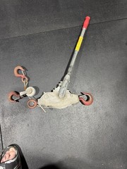 Come Along 3000 Lbs Double Rigged 1500 lb Single Rig Lincoln Hoist LH3000-30