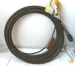 1/4-inch x 72-foot 2-Ton Crane Hoist Wire Rope Assy, pn 9308H90F2