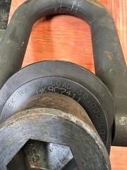 ACTEK SWIVEL HOIST RING 2″X 4 1/2 TPI 3″ LONG BOLT 30,000LB WLL LOT OF 4