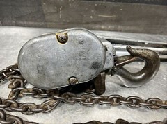 CM Hoist 3 ton puller lever aluminum chain hoist model B. Used Surplus