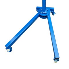 Small Portable Folding Crane Manual Lifting Machine Max.1100LBS Folding Elevator