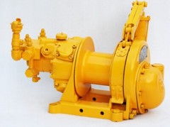 INGERSOLL RAND BU7A PTAB PNEUMATIC AIR TUGGER WINCH HEAVY INDUSTRIAL LIFT 1000LB