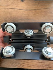 Gleason Hubbell WSD-BTL Diamond Rail Trolley Labyrinth Hook