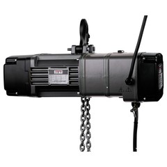 Jet 144003K 460V 1/2 Ton 20′ Lift Elec Chain Hoist w/Trolley and 16′ Pendant New