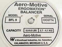 USED – Aero-Motive Ergomation Balancer BFL 9 Capacity 6-9lbs (Molex 1301700033)