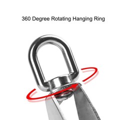 2Pcs M25 Single Pulley Block 304 Stainless Steel Swivel Cable Pulleys Wheel f…
