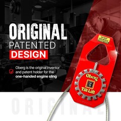 Oberg Tilt Lift – Engine Hoist Sling | No Chain Hoist Hassle | 1 Ton Capacity…