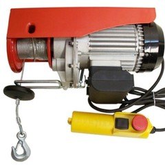Wire Rope Cable 980W Electric Lift Hoist Pulley 450LB / 900LB