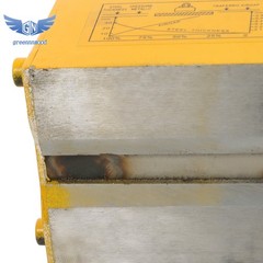 Magnetic Lifter Lifting Magnet Hoist 880lbs / 400kg 2.5 Safety Factor Yellow