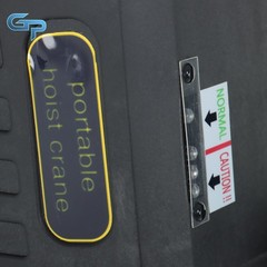 1100 LBS Industrial Hoist w/ Wired & Wireless Remote Overload Protection