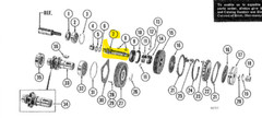 CMCO – BUDGIT BRAKE SHAFT; 21665301