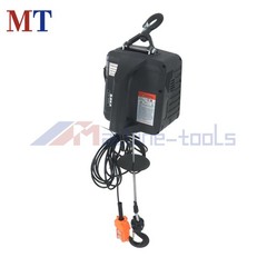 3 in 1 Electric Hoist Winch Crane 110V 1100lbs/500kg Material Handling Tool