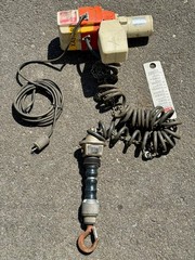 Harrington electric chain hoist 125 lb.