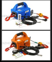 Micro Electric Hoist 220v Small Crane Remote Control Air Conditioning Crane