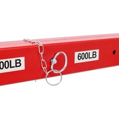 1000lbs Capacity Pickup Truck Extra Hoist Lift Load Jib Crane Base Mounted