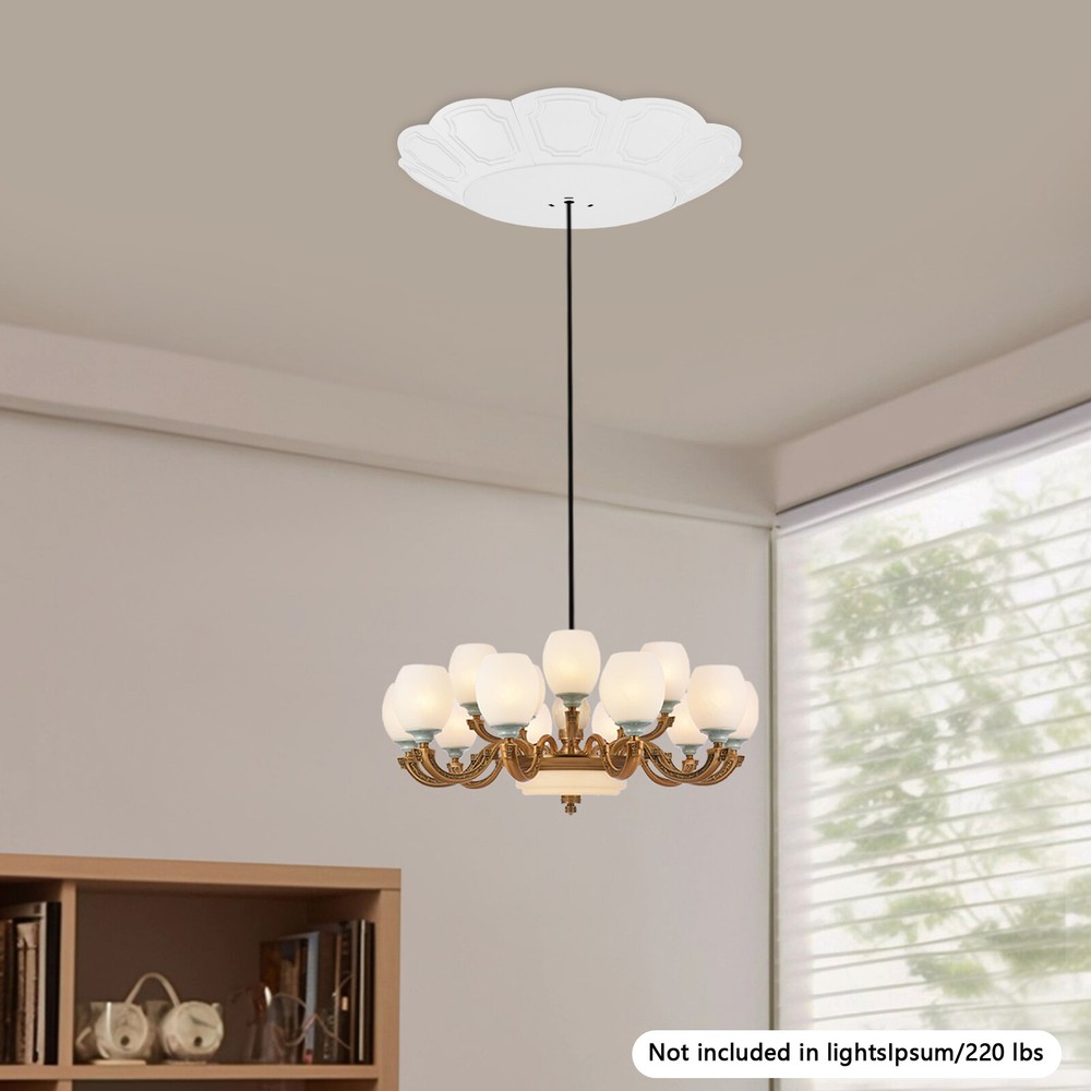 Chandelier Decorative Cover Ceiling Chandelier Hoist Lifter Cover 100kg/220lbs