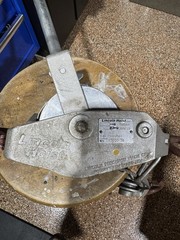 Come Along 3000 Lbs Double Rigged 1500 lb Single Rig Lincoln Hoist LH3000-30