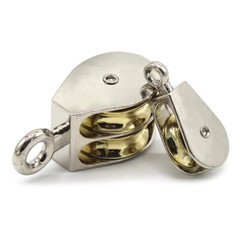 Single & Double Wheel Metal Lifting Single Pulley Sheave Line/Rope/Cable/Cord