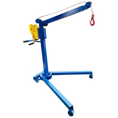 1100lb Small Foldable Hand-operated Lifting Hoist Elevator Crane