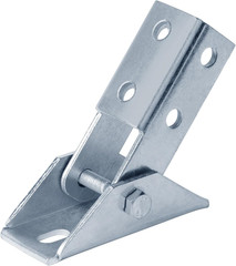 Adjustable Strut Channel Bracket Set, 1-5/8″ Fitting, 3/16″ Thickness, 2 Pcs