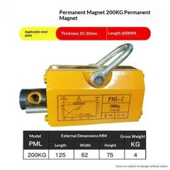 YS-100/200 100/200KG Strong Magnetic Crane Efort Saving Design Permanent Magnet