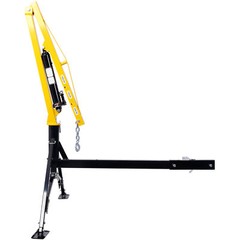 Receiver Hitch Mounted Hydraulic Swivel Pickup Truck Crane 1000 lbs Capacity