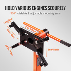 Engine Stand – Heavy-Duty Rotating Motor Stand with 360-Degree Adjustable Head &