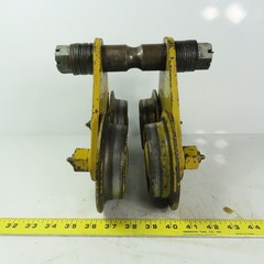 Budgit No. 82 Manual Push Pull Hoist Trolley 2″ To 4-3/4″ Flange 2000lb Capacity
