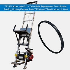 TP250 Ladder Elevator V-Drive Belt Size 51 Inches Replacement Tranzporter Roof,