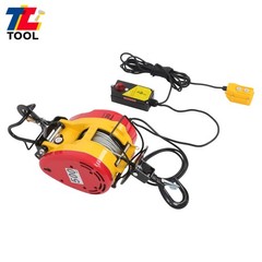 1100lbs 1800W 2in1 Portable Electric Hoist Winch Wire & Wireless Remote Control