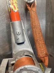 Chance Hoist 1 Ton Hot Stick Ratcheting Strap Hoist. Our #13