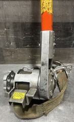 Chance Hoist 1 Ton Hot Stick Ratcheting Strap Hoist. Item ID #28. Used Surplus