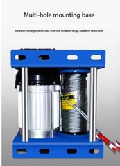 Compact Wire Rope Remote-Controlled Electric Hoist Quick-Lifting Crane Winch