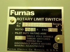 ⭐NEW IN BOX⭐ FURNAS 54EB43ED GEARED ROTARY CRANE LIMIT SWITCH 108:1 4-NO 4-N.C
