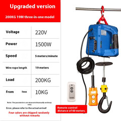 220v Crane, Lifting and Hoisting Machine, Remote Control Air Conditioner, Hoist