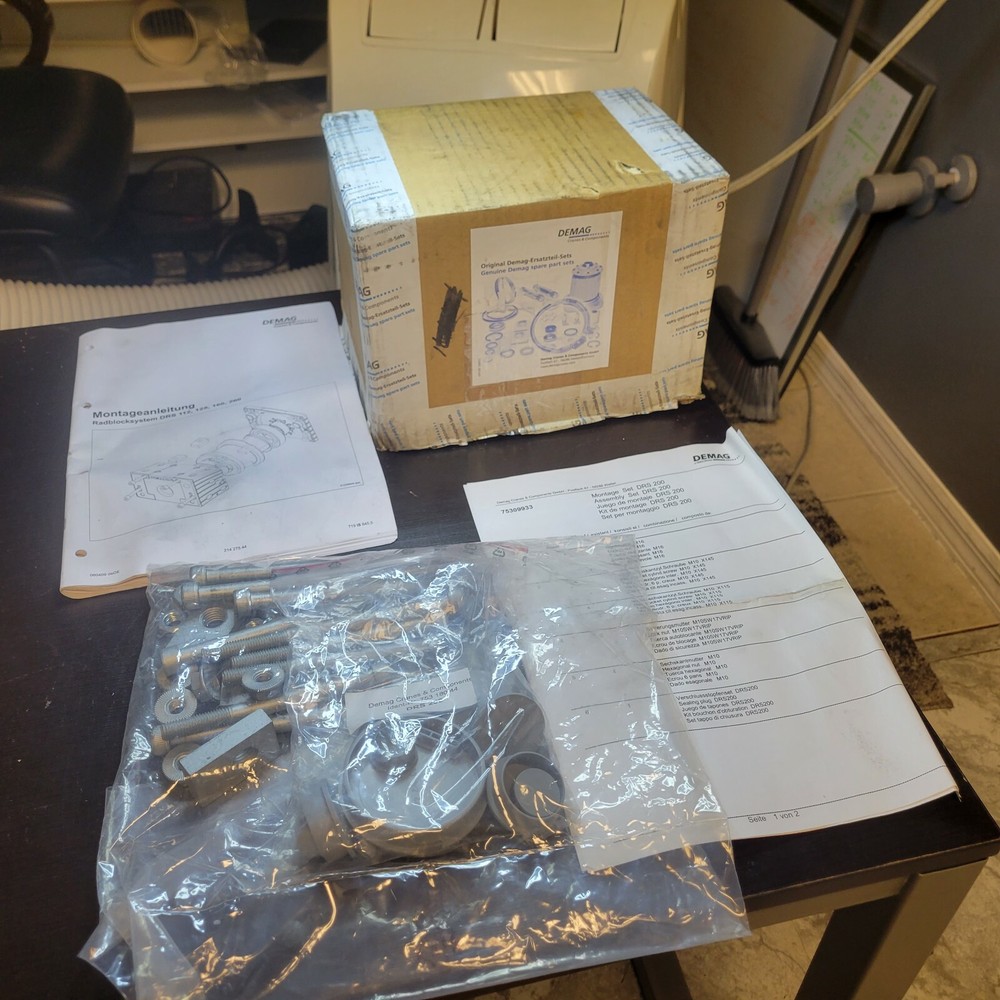 DEMAG 75309933 75318044 SPARE PARTS KIT CRANE COMPONENTS SEE PHOTOS NEW $199