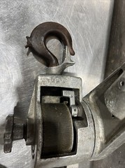 Chance Hoist 1 Ton Hot Stick Ratcheting Strap Hoist. Item ID #47 Used Surplus
