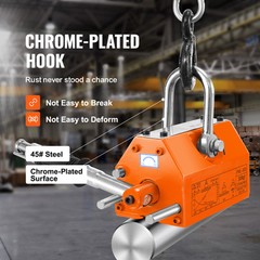 Permanent Magnetic Lifter Lifting Magnet Neodymium Hoist 300 kg / 660 lbs