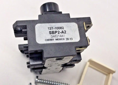Cherry SBP2-A2 Used Push 2-Button Switch for Hoist Pendant 127-10062