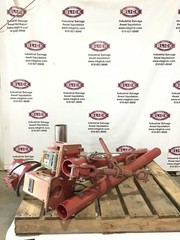 Thern 110 Portable Davit Crane Lifting 2000Lbs W/Leeson Electric Motor 1.3HP 1PH