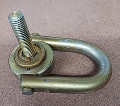 Jergens 2,500 Lbs. Load Capacity, Safety Engineered Center Pull Hoist Ring